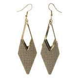 Colorful  Glitter Sparkle Dangle-Earrings #LQE2892