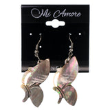 Colorful  Butterfly Shell Dangle-Earrings #LQE3017
