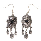 Colorful  Flower Dangle-Earrings #LQE3044