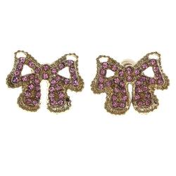 Colorful  Bow Stud-Earrings #LQE3093