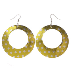 Colorful  Polka Dots Dangle-Earrings #LQE3204