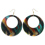 Colorful Metal Dangle-Earrings #LQE3208