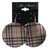 Colorful  Plaid Dangle-Earrings #LQE3226