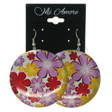 Colorful  Flower Dangle-Earrings #LQE3227