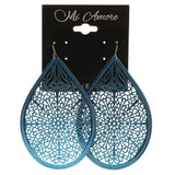 Colorful  Filigree Dangle-Earrings #LQE3240