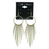 Gold-Tone Metal Dangle-Earrings #LQE3382