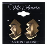 Gold-Tone Metal Dangle-Earrings #LQE3512