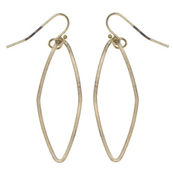 Gold-Tone Metal Dangle-Earrings #LQE3520