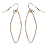 Gold-Tone Metal Dangle-Earrings #LQE3520