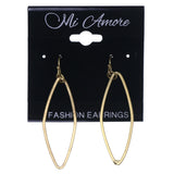 Gold-Tone Metal Dangle-Earrings #LQE3545