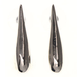 Silver-Tone Metal Dangle-Earrings #LQE3551