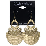 Gold-Tone Metal Dangle-Earrings #LQE3561