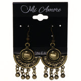 Gold-Tone Metal Dangle-Earrings #LQE3599