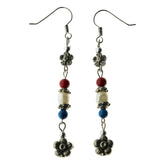 Mi Amore Dangle-Earrings Silver-Tone/Multicolor