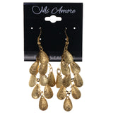Gold-Tone Metal Chandelier-Earrings #LQE3952