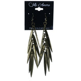 Gold-Tone Metal Dangle-Earrings #LQE4399