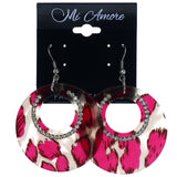 Mi Amore Dangle-Earrings Pink/Brown