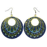 Mi Amore Dangle-Earrings Blue/Green