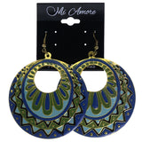 Mi Amore Dangle-Earrings Blue/Green