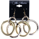 Mi Amore Dangle-Earrings Gold-Tone