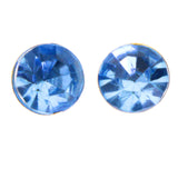 Mi Amore Stud-Earrings Blue/Gold-Tone