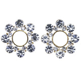 Mi Amore Stud-Earrings Silver-Tone/Gold-Tone