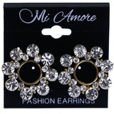 Mi Amore Stud-Earrings Silver-Tone/Gold-Tone