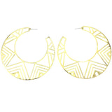 Mi Amore Dangle-Earrings Gold-Tone