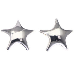 Mi Amore Star Stud-Earrings Silver-Tone