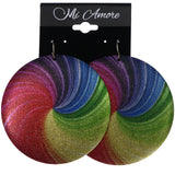 Mi Amore Rainbow Dangle-Earrings Multicolor