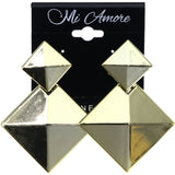 Mi Amore Drop-Dangle-Earrings Gold-Tone