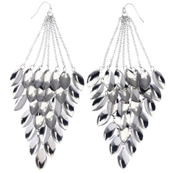 Mi Amore Chandelier-Earrings Silver-Tone