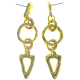 Mi Amore Drop-Dangle-Earrings Gold-Tone