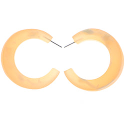 Mi Amore Hoop-Earrings Orange
