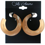 Mi Amore Hoop-Earrings Orange