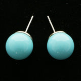 Mi Amore Stud-Earrings Blue