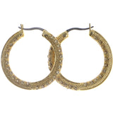 Mi Amore Hoop-Earrings Gold-Tone/Yellow