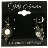 Mi Amore Dangle-Earrings Gray