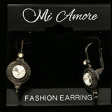 Mi Amore Dangle-Earrings Gray