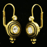 Mi Amore Dangle-Earrings Gold-Tone