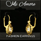 Mi Amore Dangle-Earrings Gold-Tone