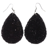 Mi Amore Dangle-Earrings Black