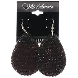 Mi Amore Dangle-Earrings Black