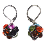 Mi Amore Dangle-Earrings Multicolor/Black