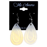 Mi Amore Dangle-Earrings White