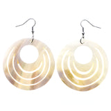 Mi Amore Dangle-Earrings White