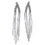 Mi Amore Drop-Dangle-Earrings Silver-Tone