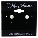 Mi Amore Stud-Earrings White/Multicolor
