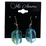 Mi Amore Dangle-Earrings Blue/Silver-Tone