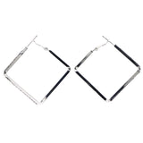 Mi Amore Hoop-Earrings Silver-Tone